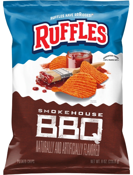 Ruffles Smokehouse BBQ Chip