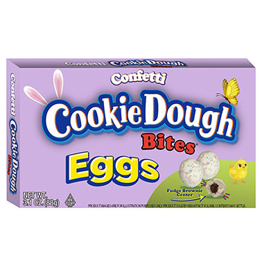 Cookie Dough Bites Easter Confetti Eggs 3.1oz Box