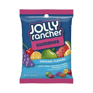 Jolly Rancher Gummies Original 7oz Bag Expires August 1st 2025