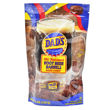 Dads Root Beer Barrels 6oz Bag
