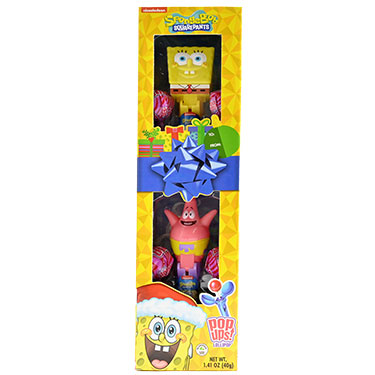 Pop Ups SpongeBob SquarePants Stocking Stuffer 2pk Gift Set 1.41oz Expires June 15th 2025