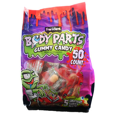 Halloween Gummy Body Parts 13.2oz Bag