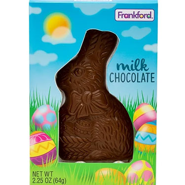 Frankford Easter Rabbit Milk Chocolate 2.25 oz Box