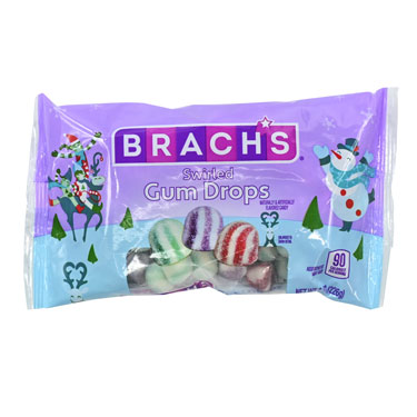 Brachs Holiday Swirled Gumdrops 8oz Bag