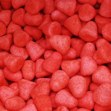 Dare Candies Marshmallow Strawberries 1 Lb
