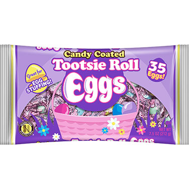 Tootsie Roll Eggs Wrapped 7.5 oz Bag