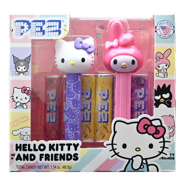 PEZ Dispenser Hello Kitty and My Melody Twin Pack