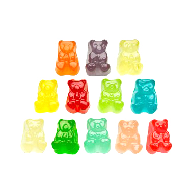 Albanese 12 Flavor Gummi Bear Cubs 1lb