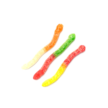 Albanese Large Sour Gummi Worms 1lb