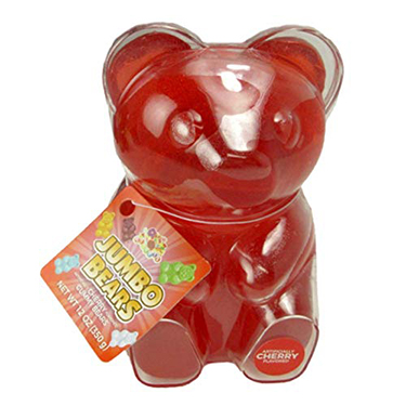 Alberts Giant Gummy Bear Cherry 12oz