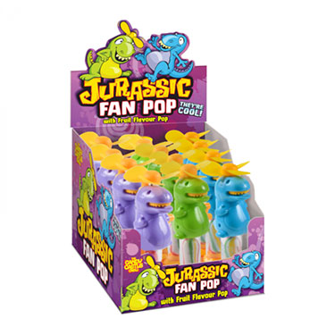 Alberts Jurassic Fan Pop 12ct Box