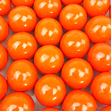 Alberts Color Splash Pearl Orange Gumballs 1lb