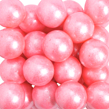 Alberts Color Splash Pearl Light Pink Gumballs 1lb