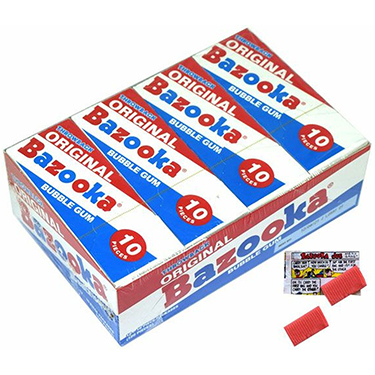 Bazooka Original Bubble Gum 12ct Box