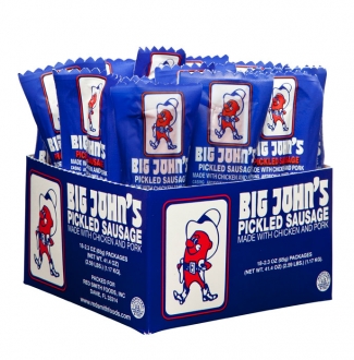 Big Johns Individually Wrapped Pickled Sausage 18ct