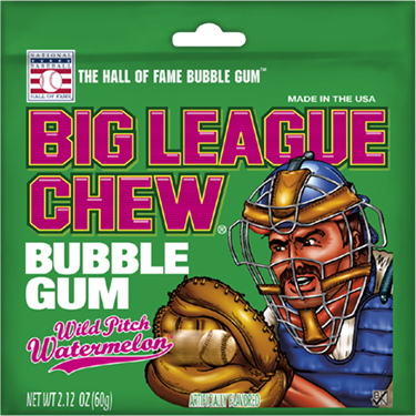 Big League Chew Wild Pitch Watermelon 12ct Box