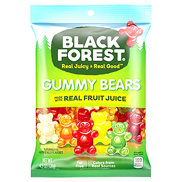 Black Forest Gummy Bears 4.5oz Bag