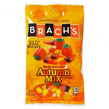 Brachs Halloween Autumn Mix 4.2 oz Peg Bag