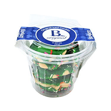 Busken Iced Cookies Holiday Cup 5oz