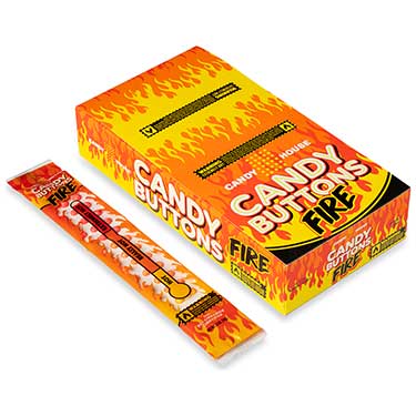 Candy House Fire Candy Buttons 24ct Box