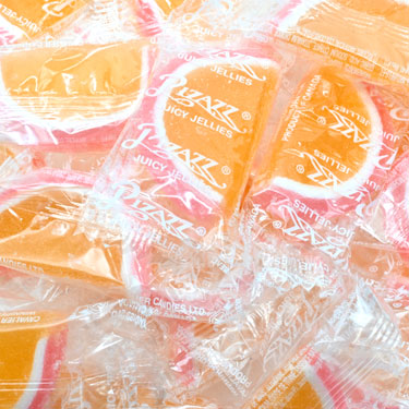 Cavalier Candies Wrapped Peach Jelly Slices 1 Lb
