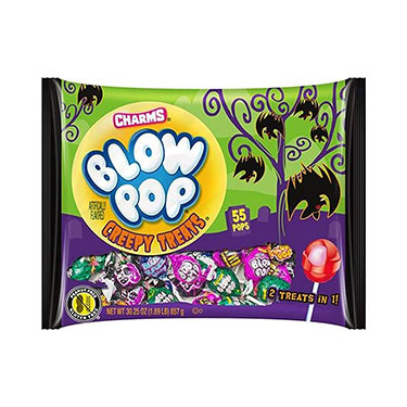 Charms Blow Pop Creepy Treats 55 ct. Bag