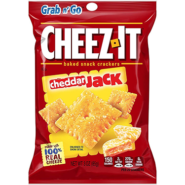 Cheez It Cheddar Jack 3oz Bags 6 Pack
