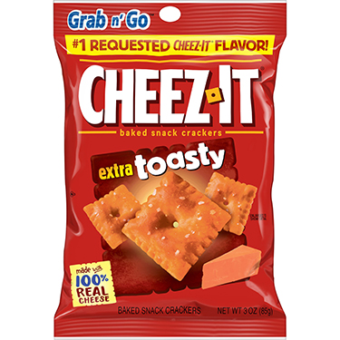 Cheez It Extra Toasty 3oz Bags 6 Pack