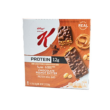 Kelloggs Special K Chocolate Peanut Butter Protein Meal Bars 8ct