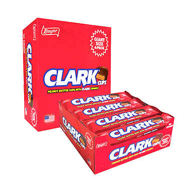 Clark Giant Peanut Butter Cups 24ct Box