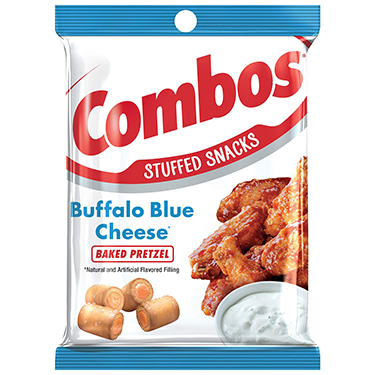 Combos Buffalo Blue Cheese Baked Pretzel 6.3oz Bag