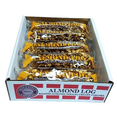 Crown Candy Almond Logs 12ct