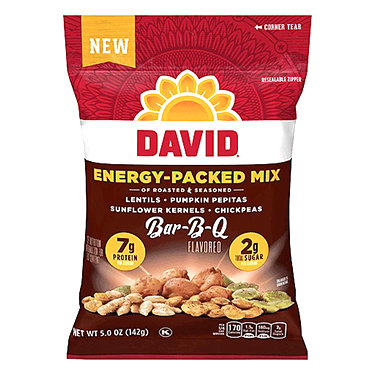 David Energy Mix Bbq Tubes 5oz 8ct Box