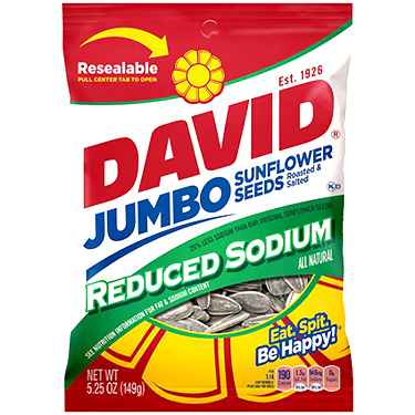 David Jumbo Original Reduced Sodium 5.25oz Bag