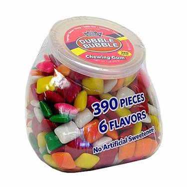 Dubble Bubble Chicle Chewing Bubble Gum 16oz Tub