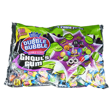 Dubble Bubble Ghoul's Gum 160 ct Bag