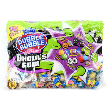 Dubble Bubble Ghoul's Gum 160 ct Bag