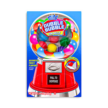 Dubble Bubble Gumball Machine 5.24oz Box