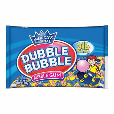 Dubble Bubble Original Twist Wrapped 3lb Bag