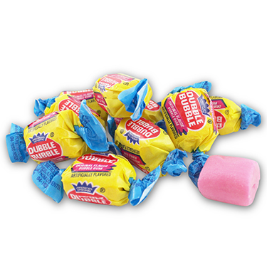 Dubble Bubble Twist Wrapped Gum Original 1lb