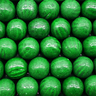 Dubble Bubble Three Quarter Inch Gumballs Watermelon 1lb