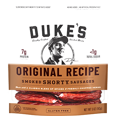 Dukes Shorty Original Sausages 5oz Bag