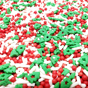 Festive Flurry Sprinkle Mix 1lb 