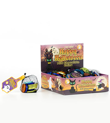 Fort Knox Halloween Coins 18ct Box