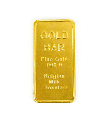 Fort Knox Chocolate Ingots 1oz Gold Bar
