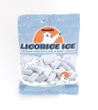 Gustafs Licorice Ice 4oz Bag