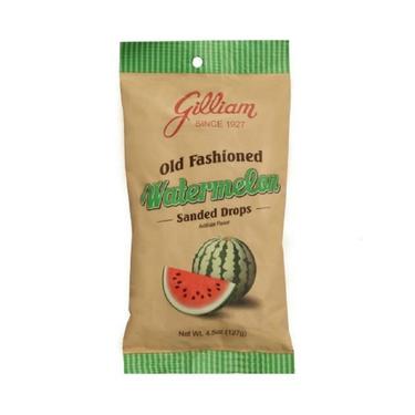 Gilliam Sanded Drops 4.5oz Bag Watermelon Expires May 10th 2025