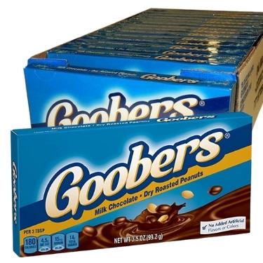 Goobers Chocolate Peanuts 24ct Box
