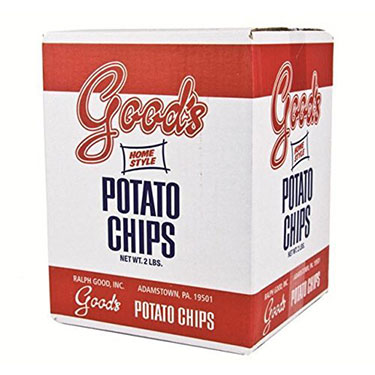 Goods Potato Chips Home Style Red Box 2 Lb