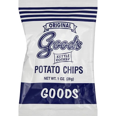 Goods Potato Chips Original Blue 1oz 24ct